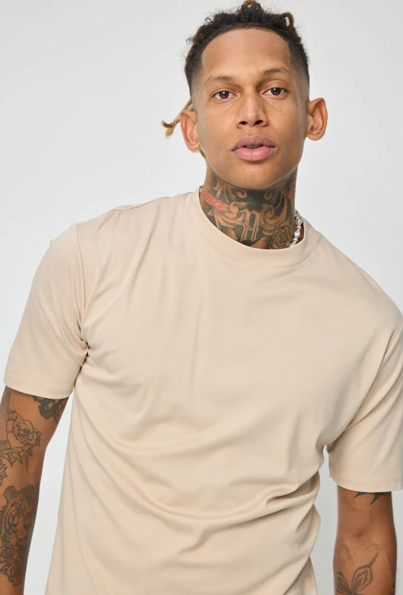 T-Shirt | Luxus | Beige