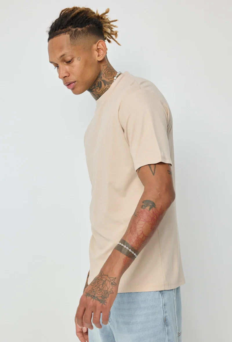 T-Shirt | Luxus | Beige