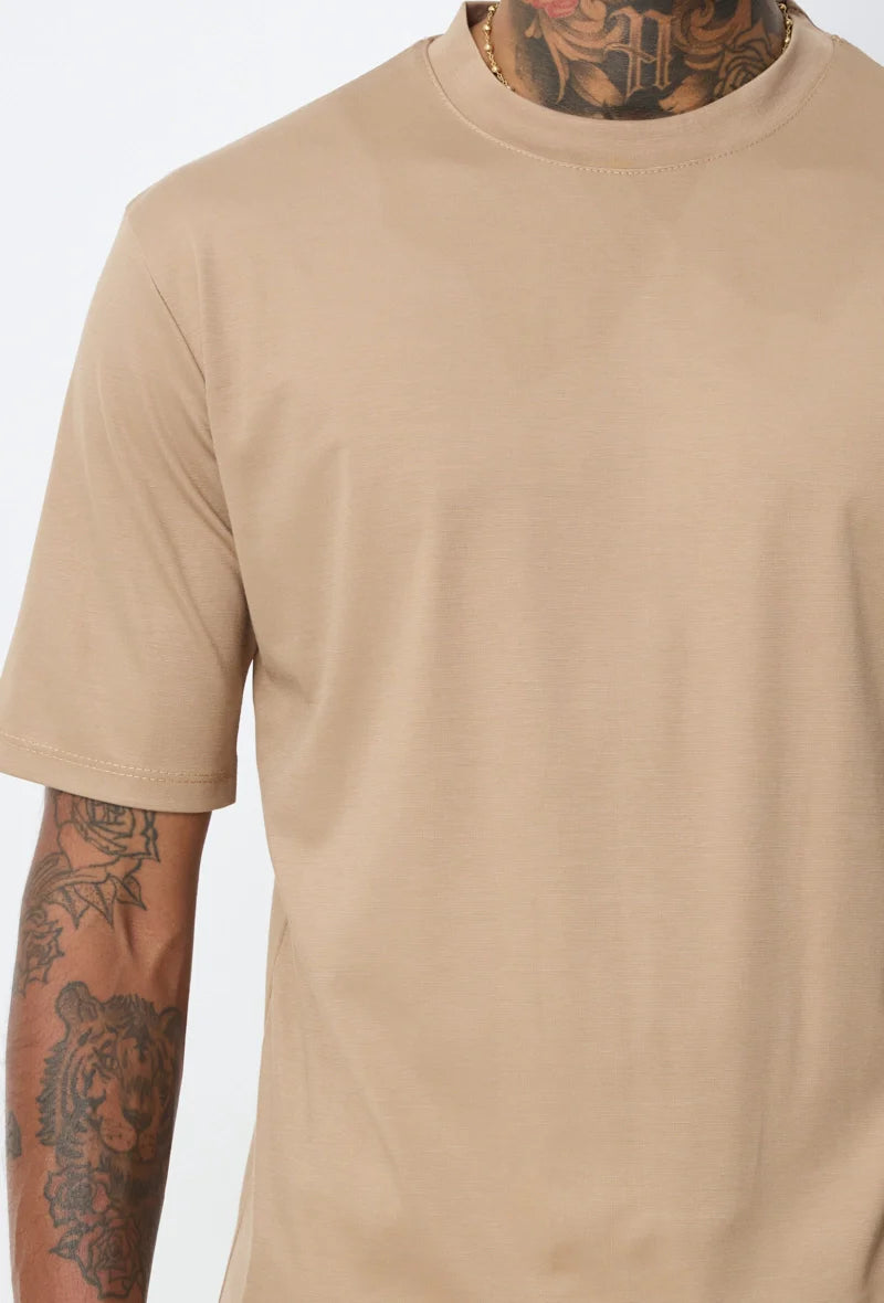 T-Shirt | Luxus | Beige