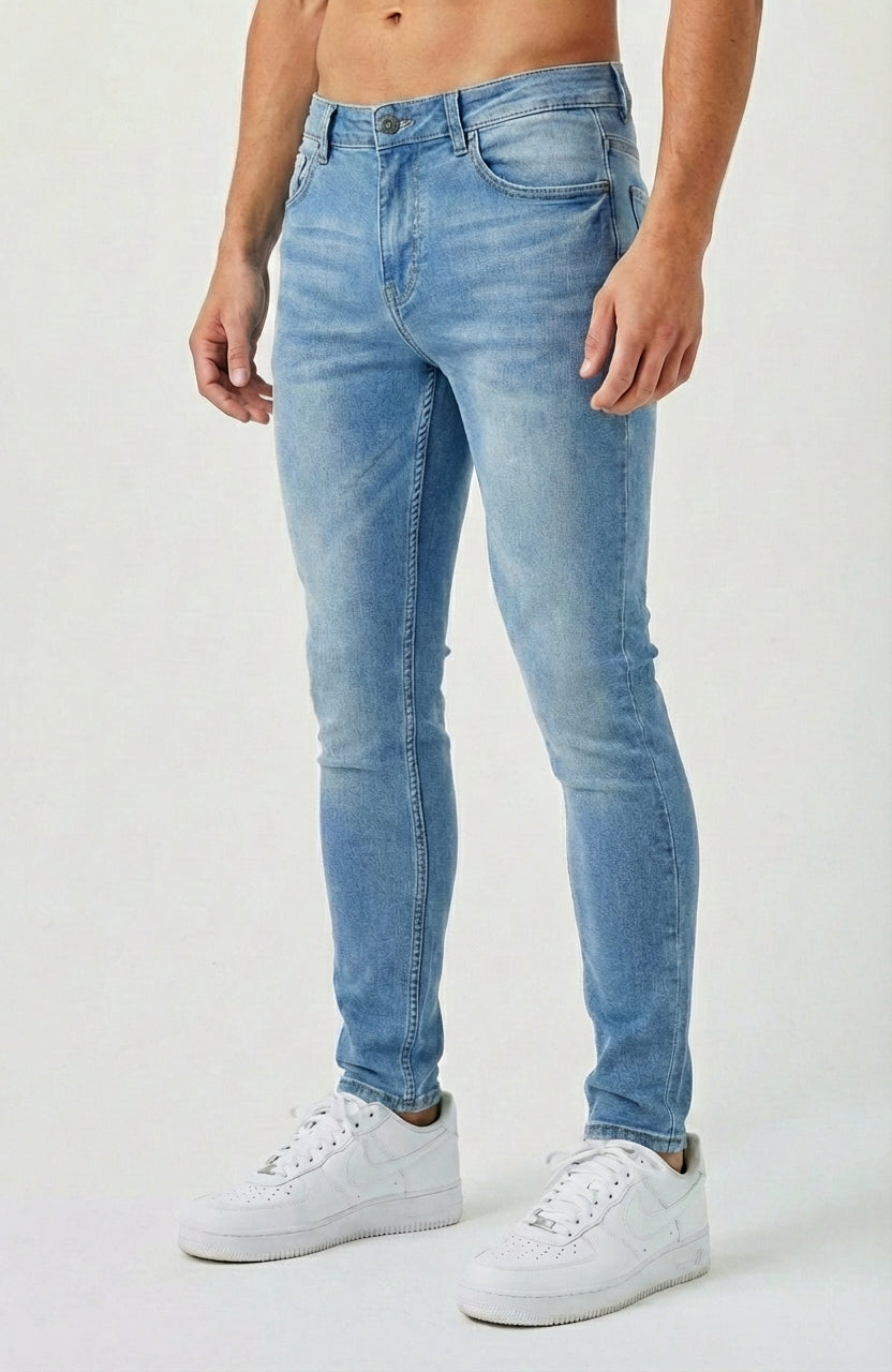 The Perfect slim jeans | Lichtblauw