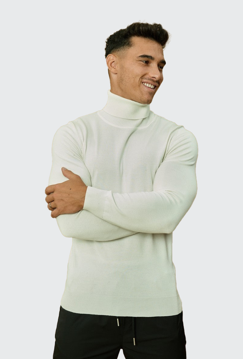 Hoge turtleneck | Collo | Wit