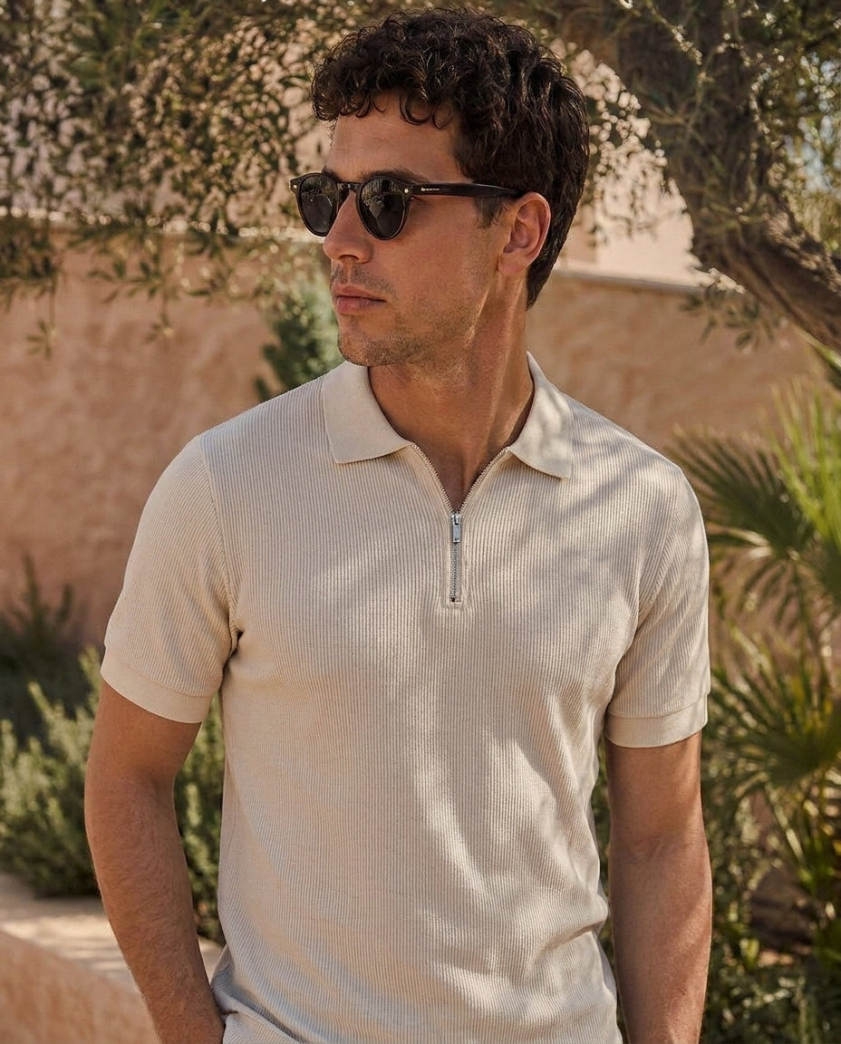 Poloshirt | Santoro | Beige
