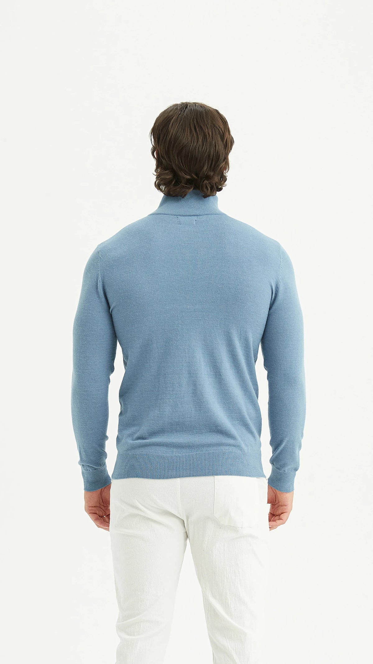 Pullover mit halbem Reißverschluss | Cosenza | Grau