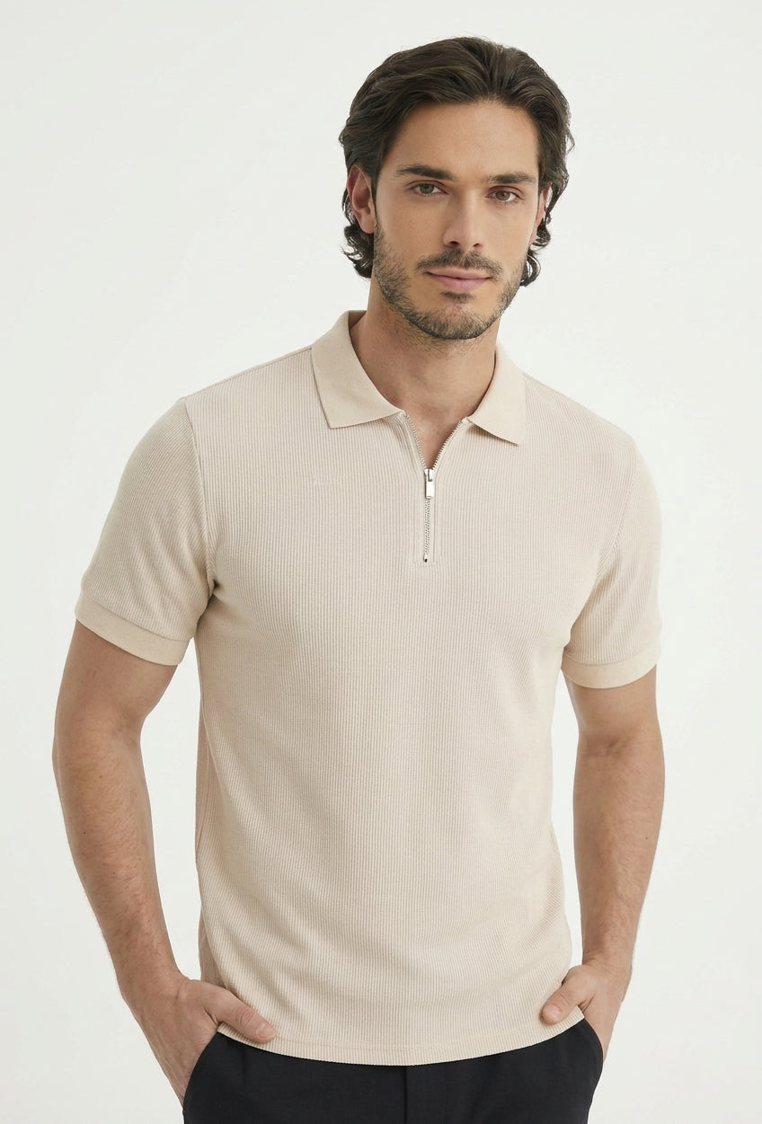 Poloshirt | Santoro | Beige