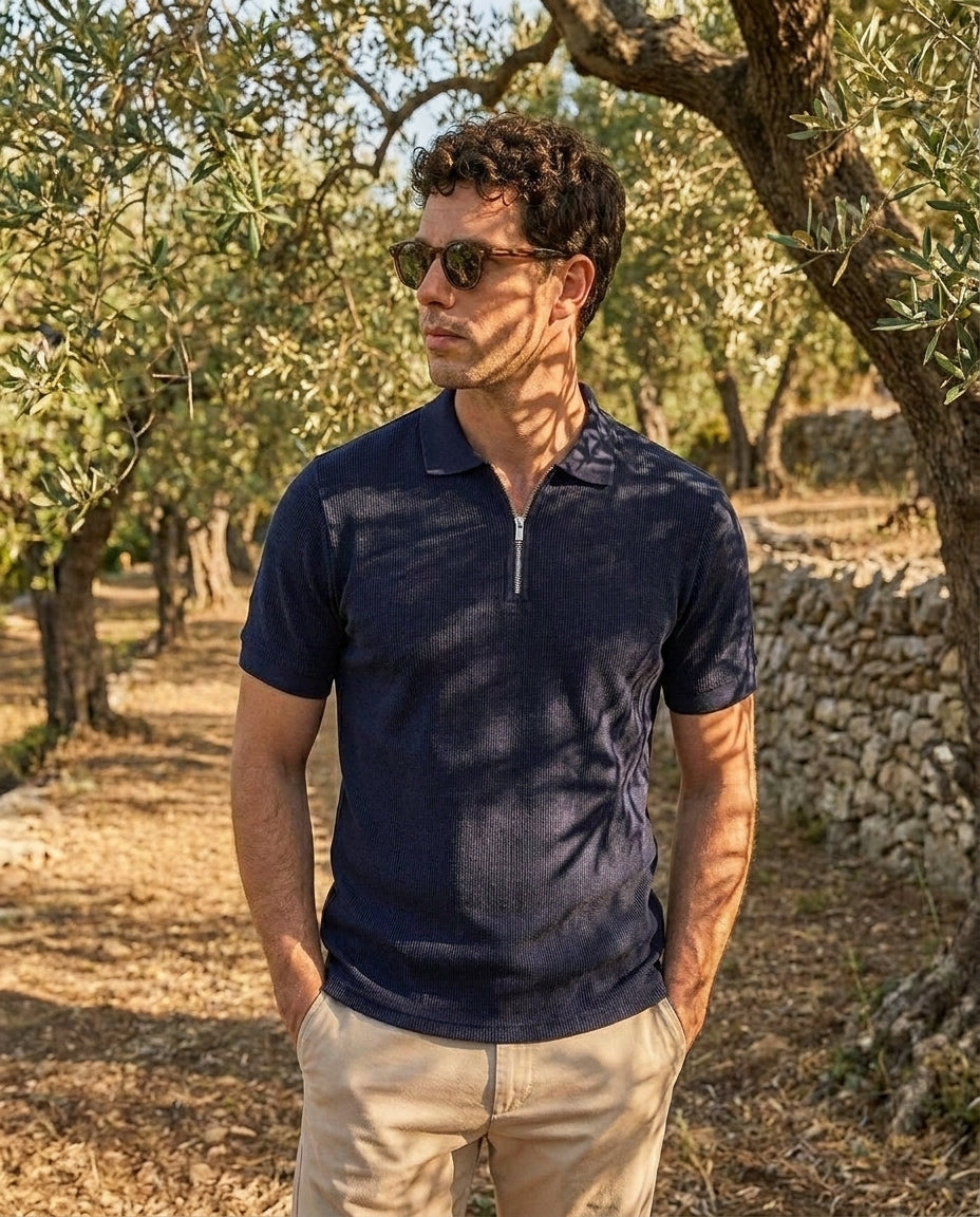 Poloshirt | Santoro | Donkerblauw