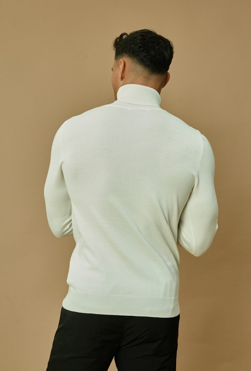 Pullover mit halbem Reißverschluss | Cosenza | Grau