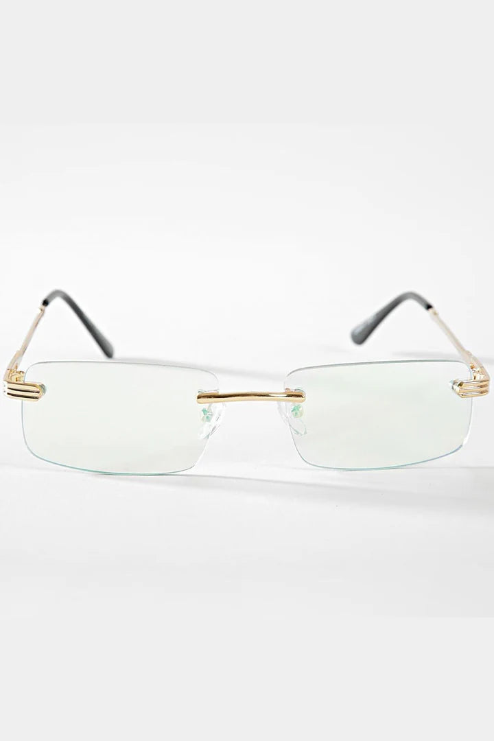 Sonnenbrille | Cosa Nostra | Transparent / Gold