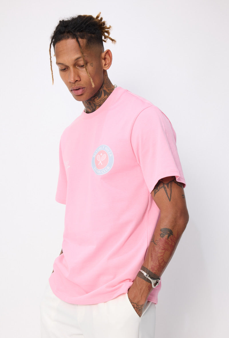 T-Shirt | Beverly Hills | Pink