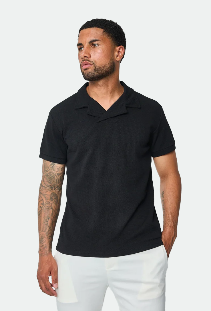Poloshirt | Taranto | Schwarz