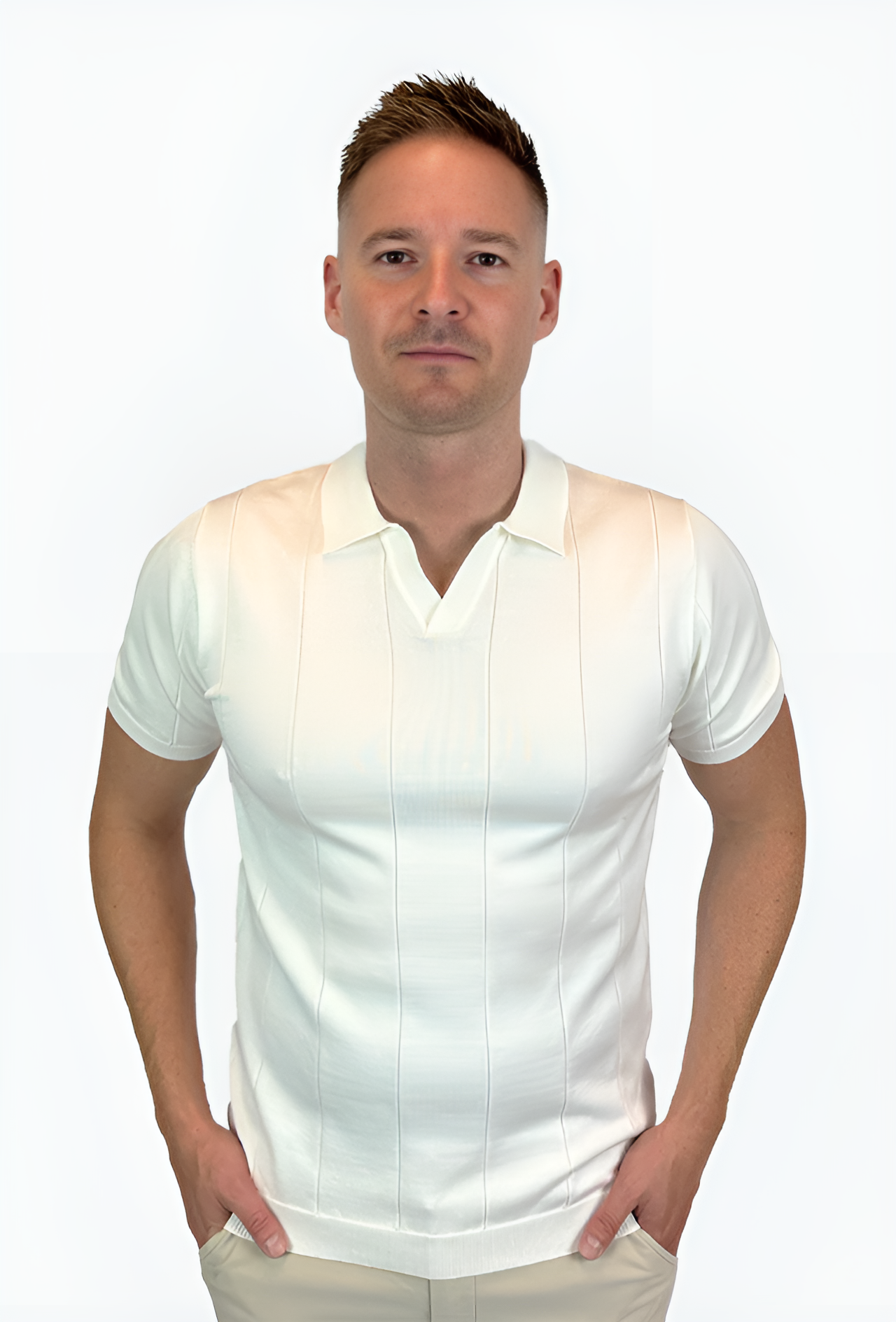 Poloshirt | Lugano | Wit