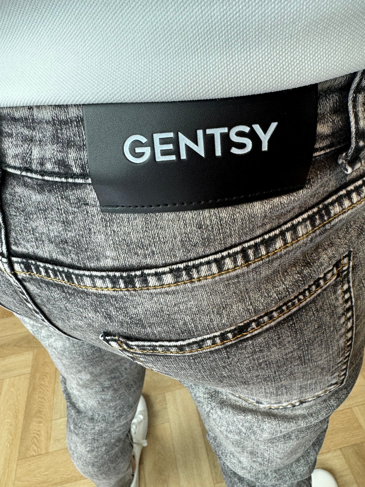 Schmal geschnittene Jeans | Ryder | Grau