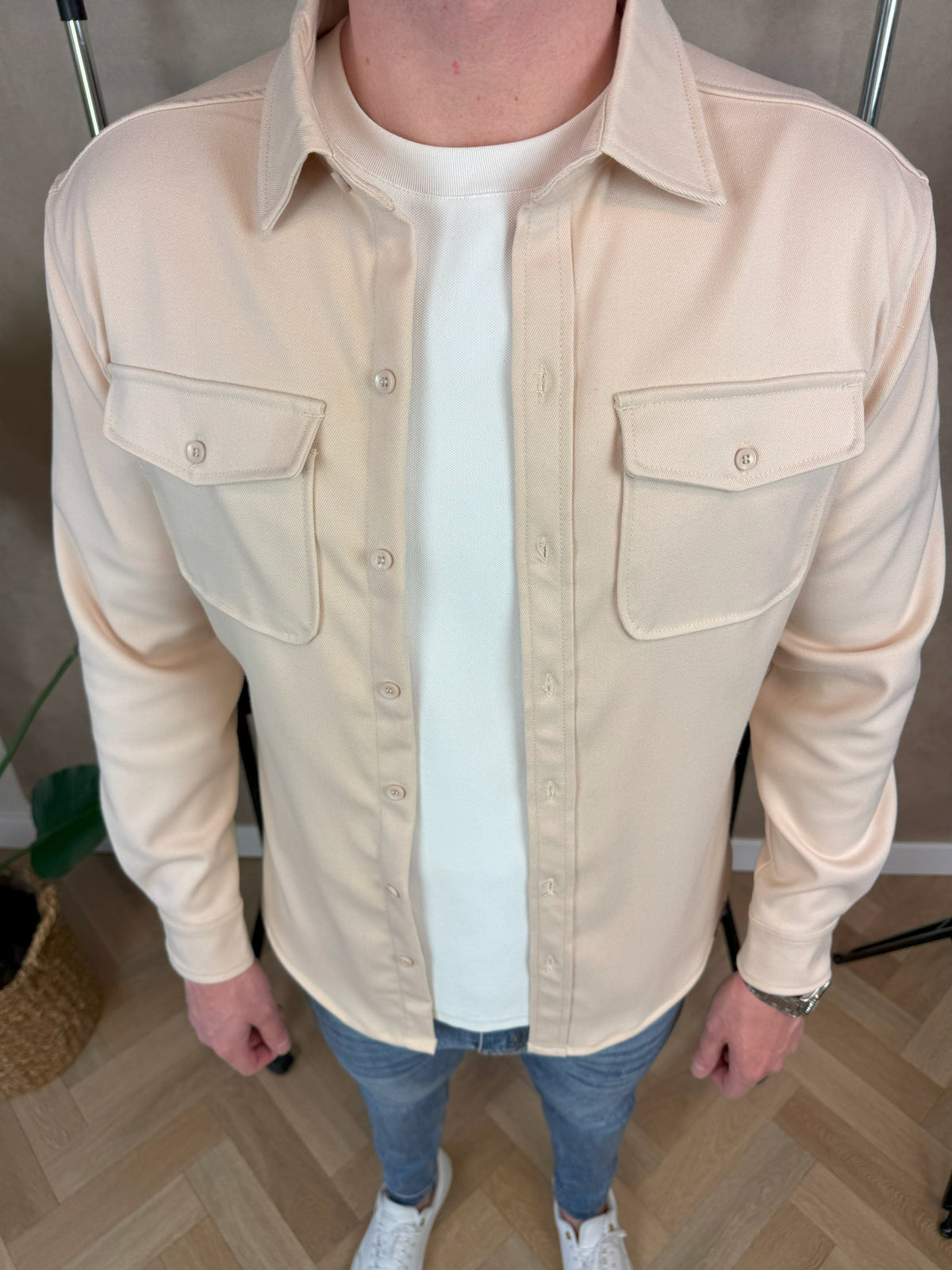 Overshirt | Jaxon | Beige