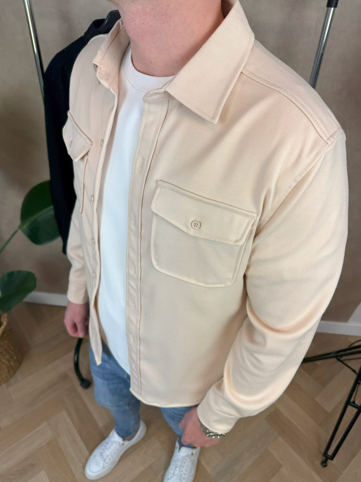 Overshirt | Jaxon | Beige