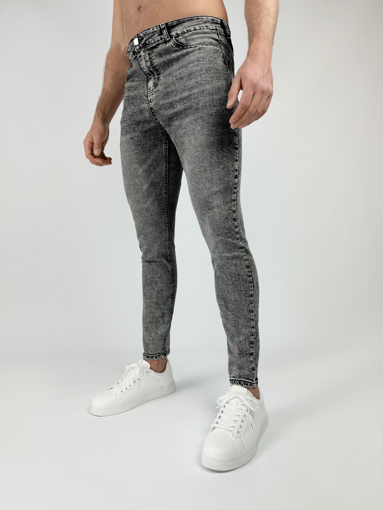 Denim-Jeans | Ryder | Grau