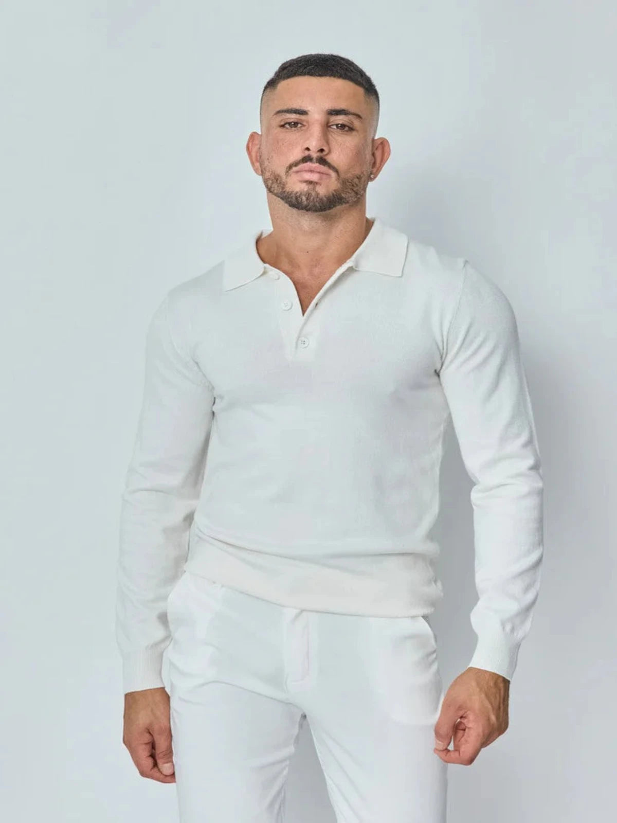 Slim-Fit-Pullover | Cagliari | Weiß
