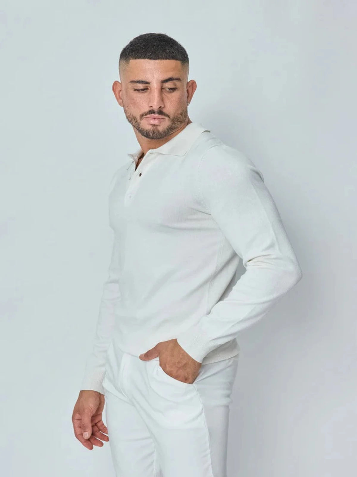 Slim-Fit-Pullover | Cagliari | Weiß