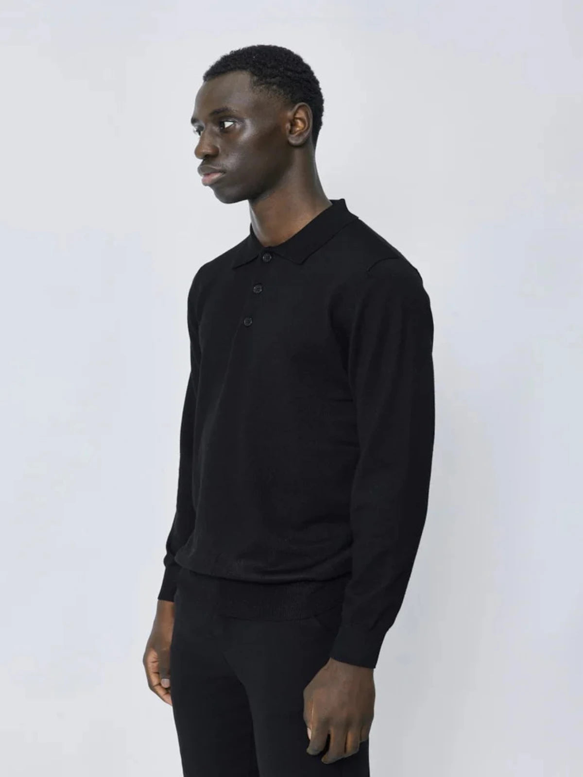 Slim-Fit-Pullover | Cagliari | Schwarz