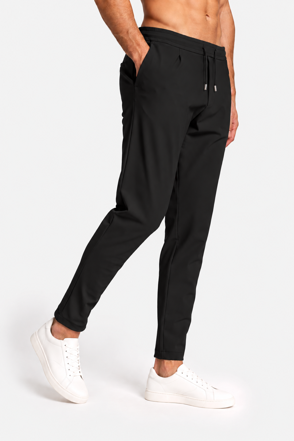 The Gentsy Tech Chino | Zwart