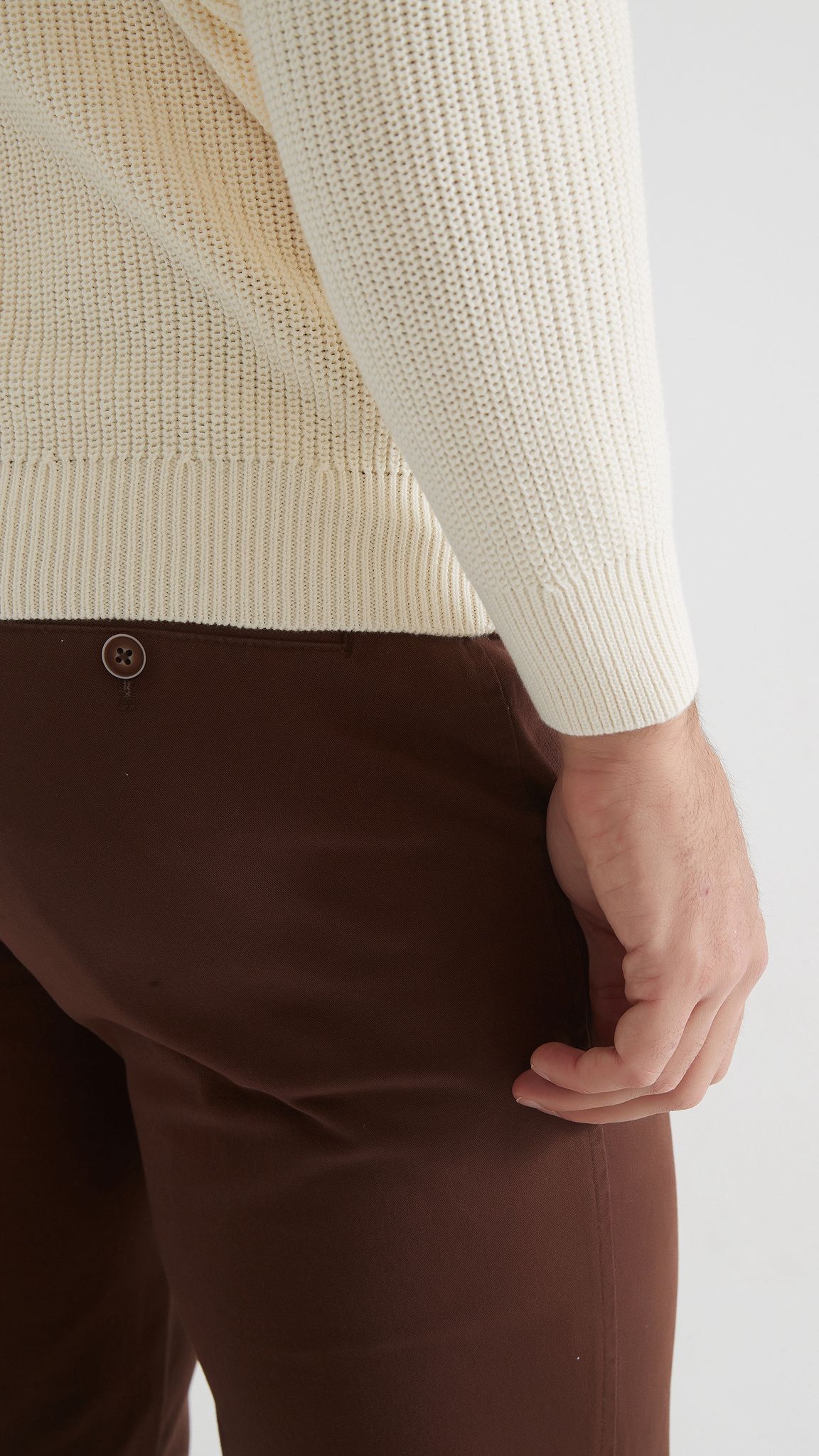 Pullover mit halbem Reißverschluss | Cosenza | Grau
