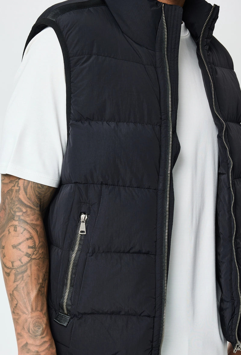 Bodywarmer | Oxford | Schwarz