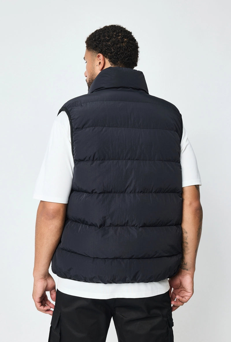 Bodywarmer | Oxford | Schwarz