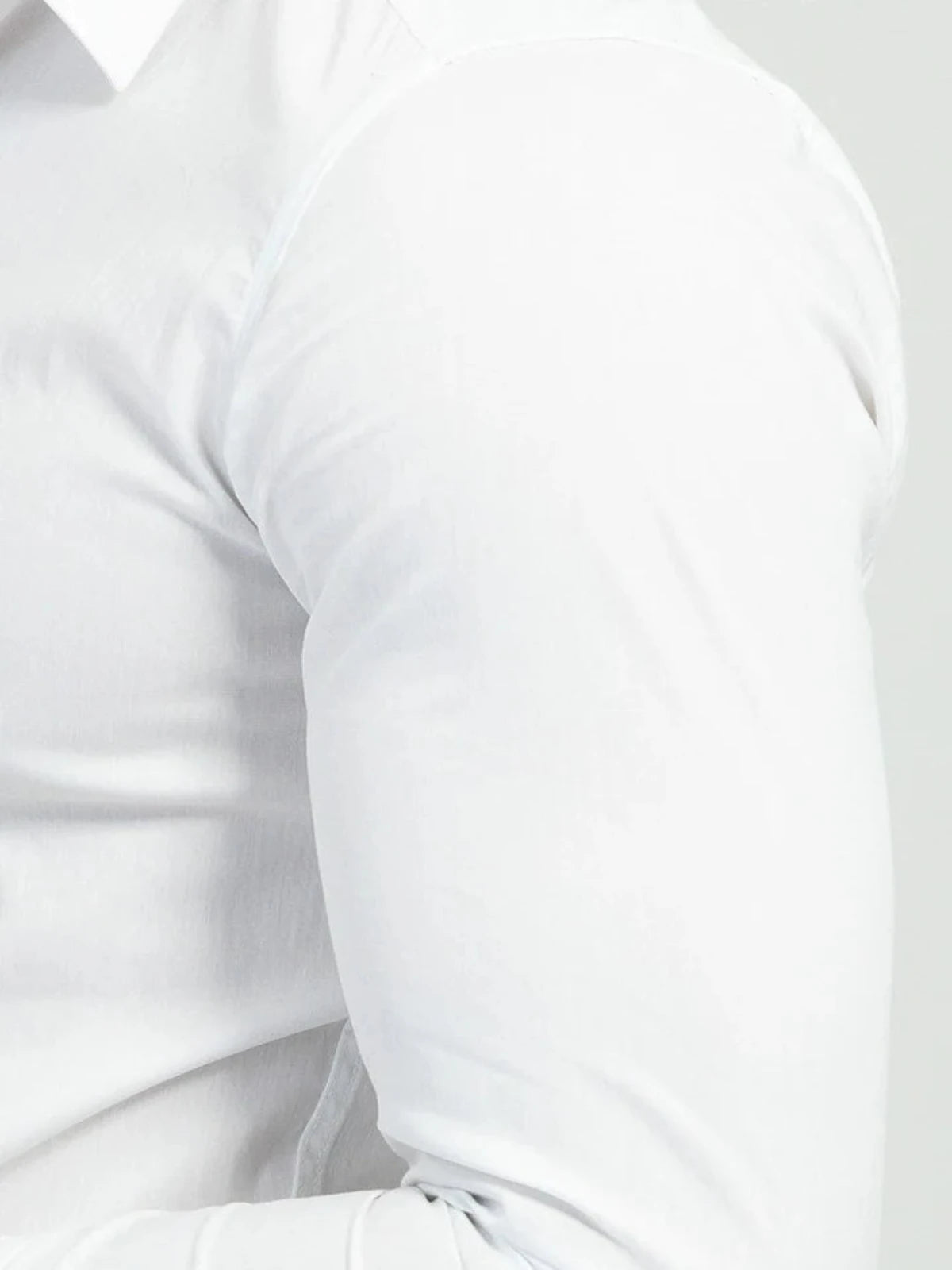 Slim-Fit-Hemd mit langen Ärmeln | Novara | Weiß