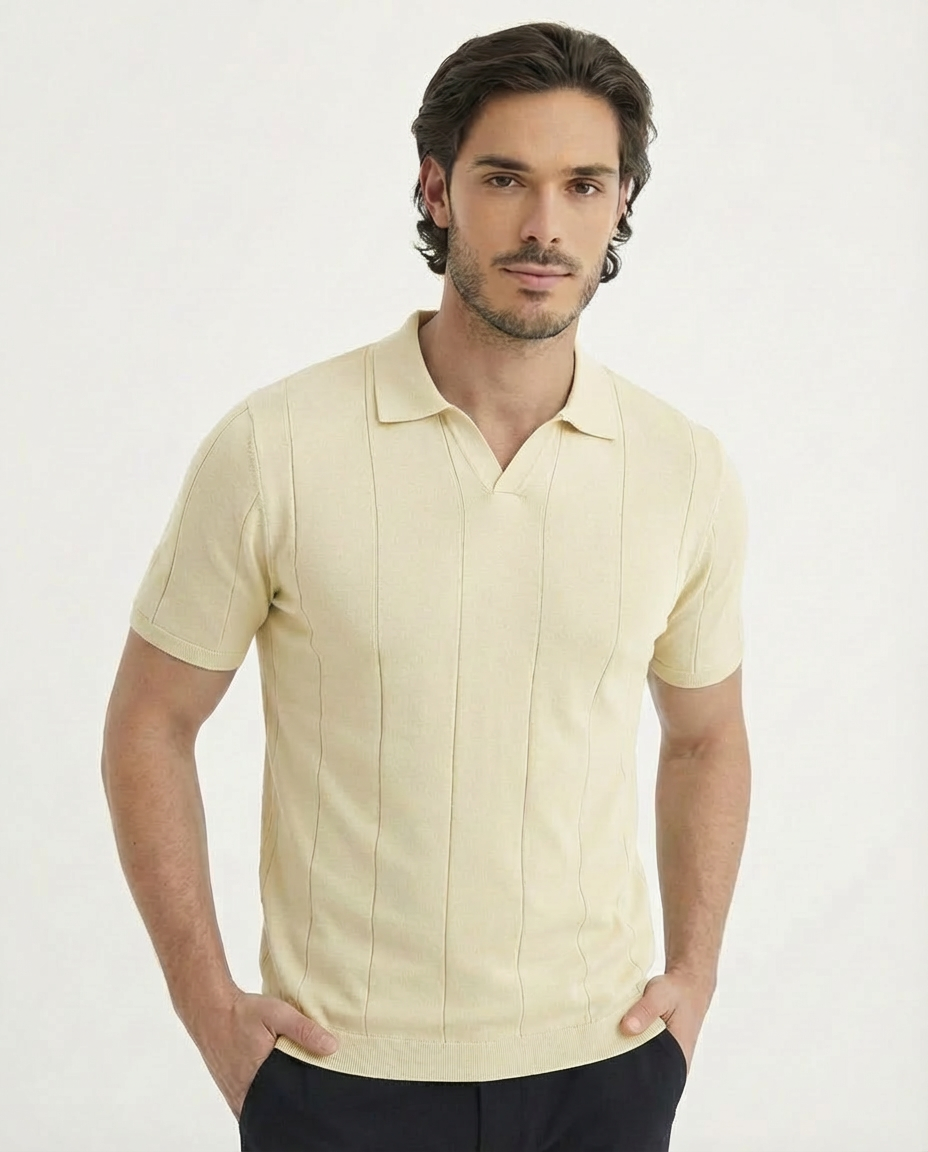 Poloshirt | Lugano | Beige