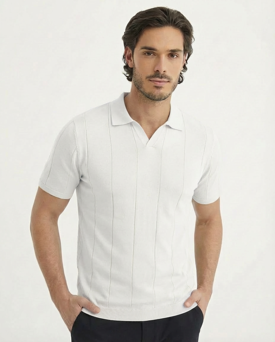 Poloshirt | Lugano | Wit