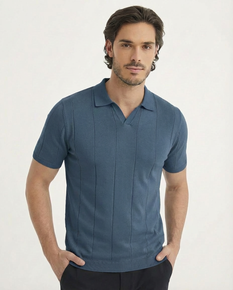 Poloshirt | Lugano | Blauw