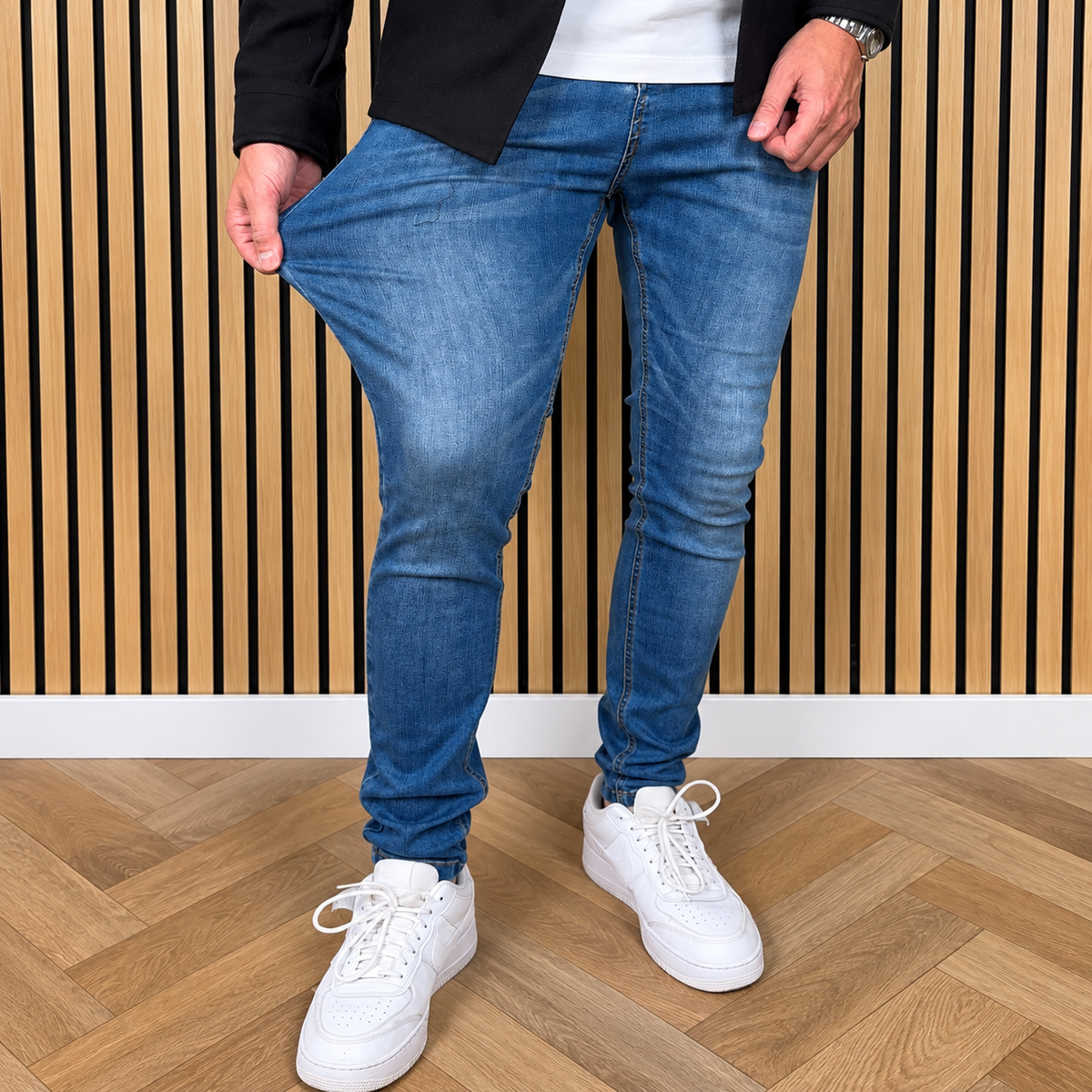 De slim fit jeans die zit als een joggingbroek