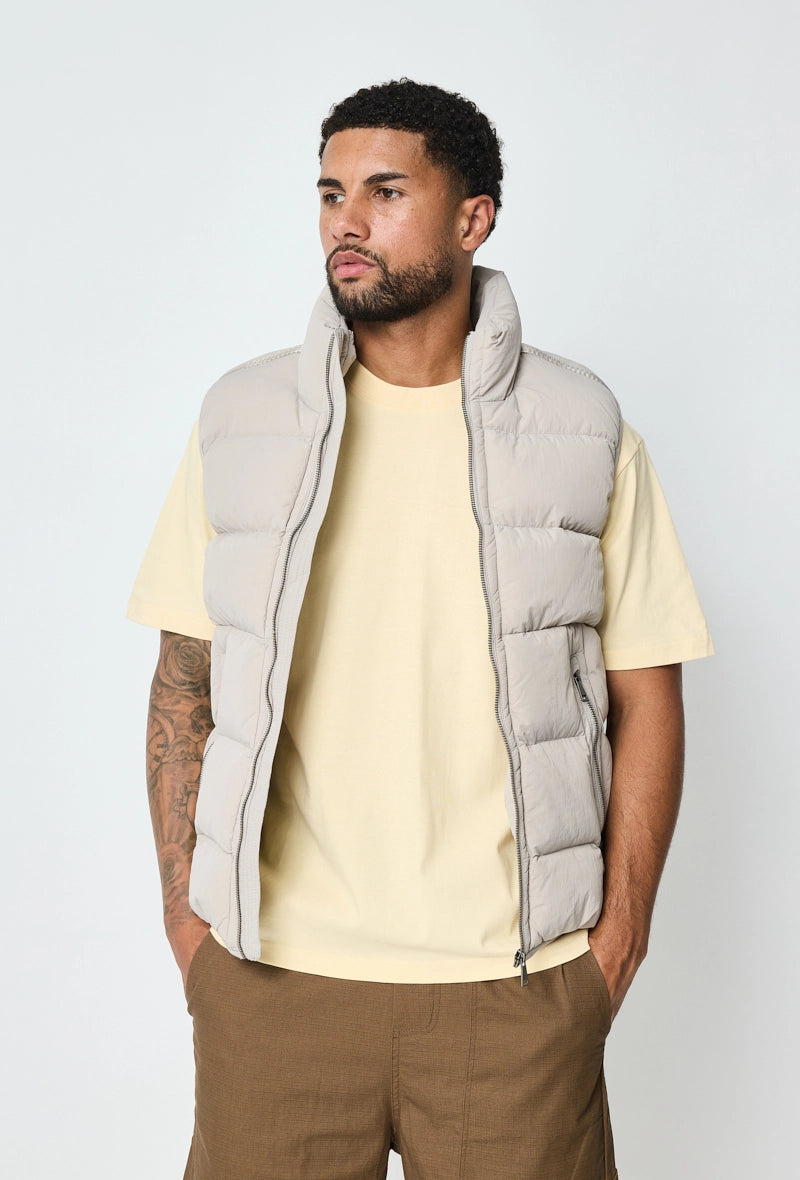 Bodywarmer | Oxford | Grijs