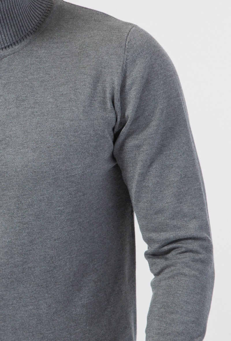 Pullover mit halbem Reißverschluss | Cosenza | Grau