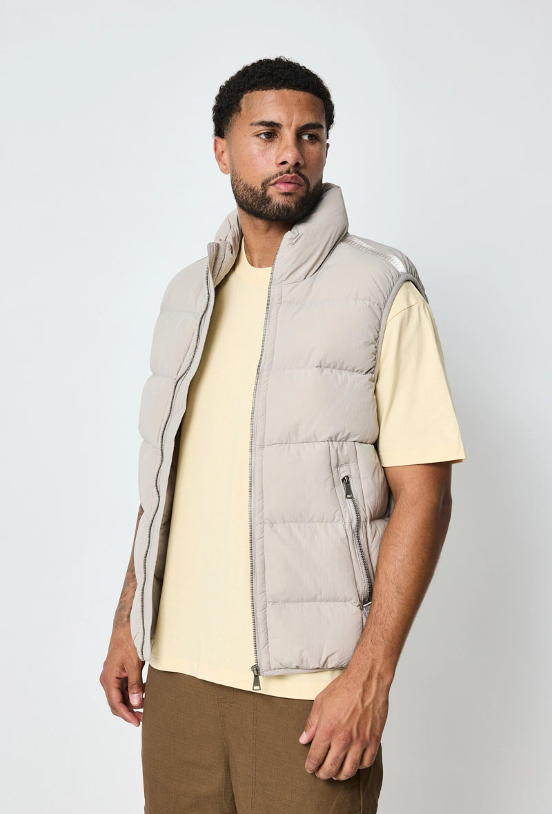 Bodywarmer | Oxford | Grijs