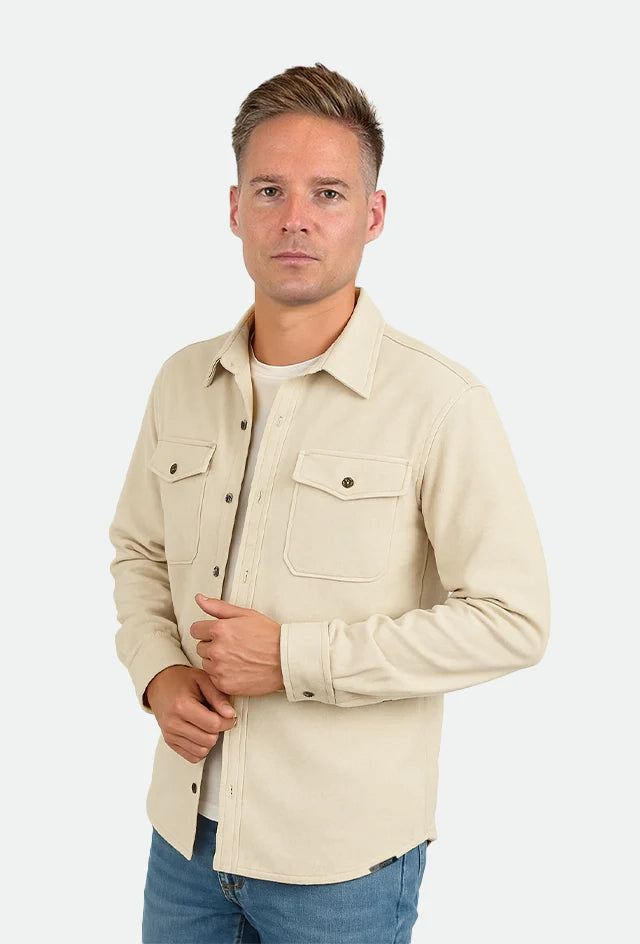 Overshirt | Jaxon | Beige
