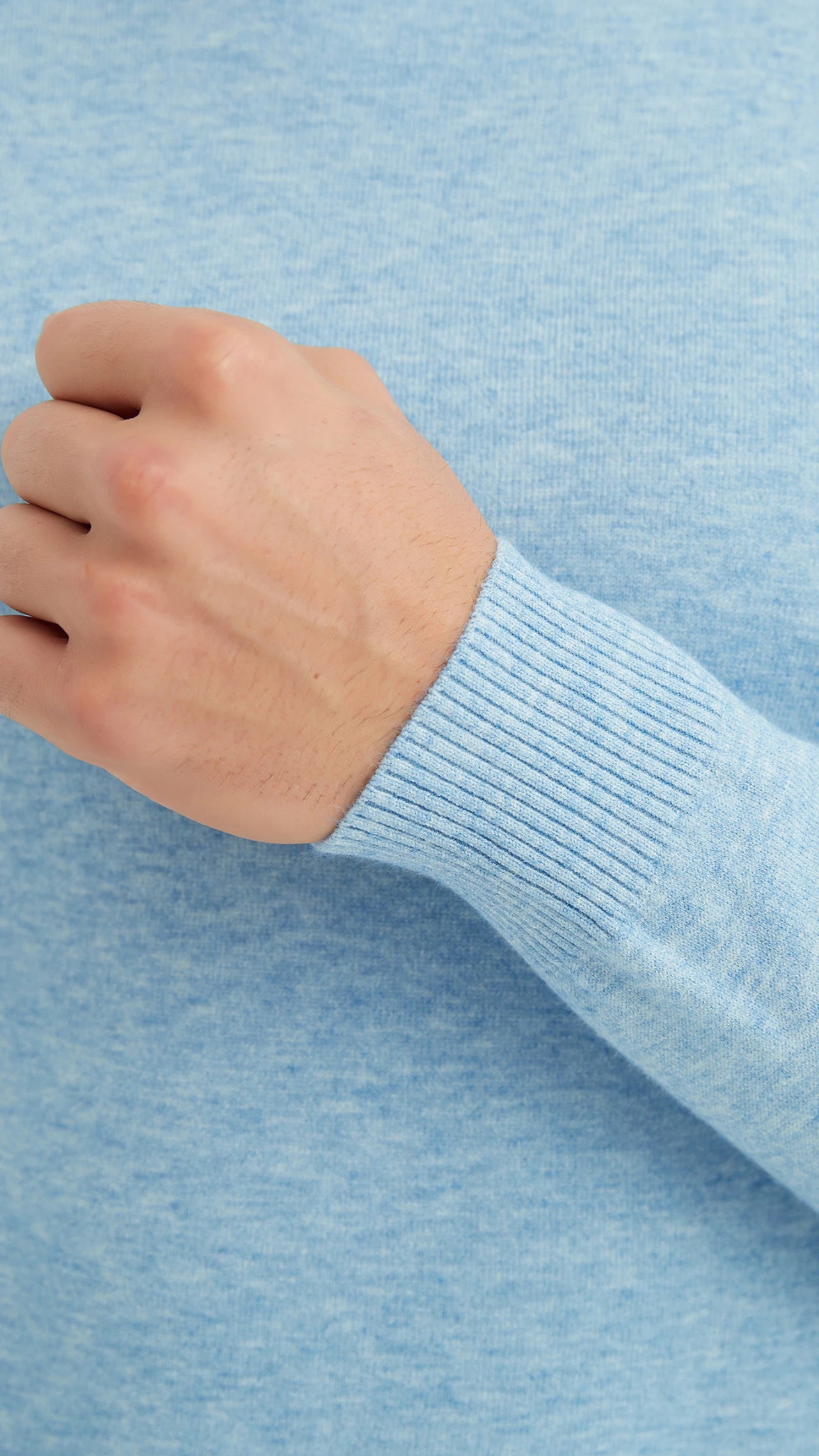 Pullover mit halbem Reißverschluss | Cosenza | Grau