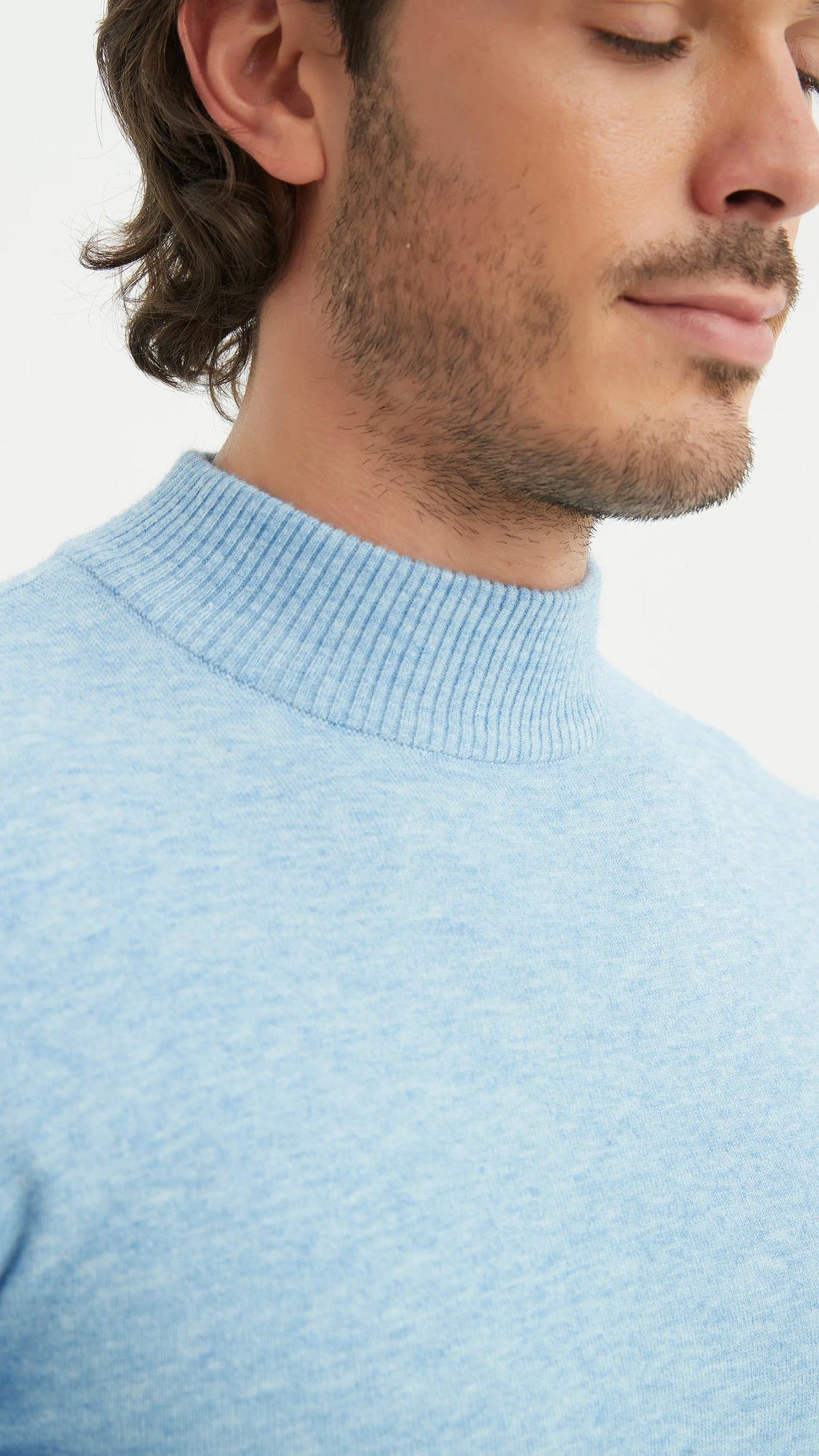 Pullover mit halbem Reißverschluss | Cosenza | Grau