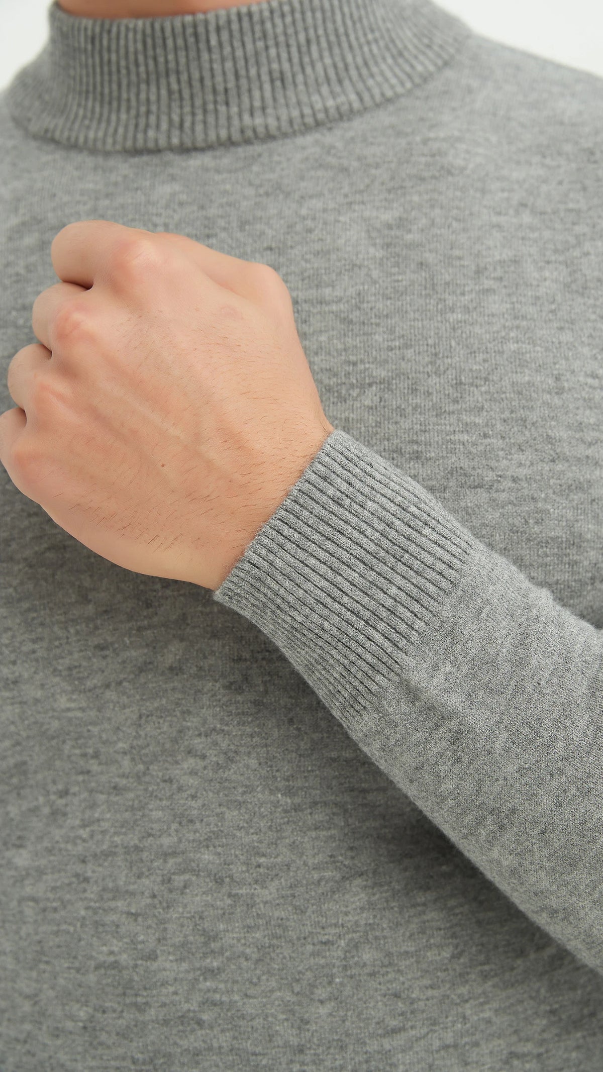 Rollkragenpullover | Camille | Grau
