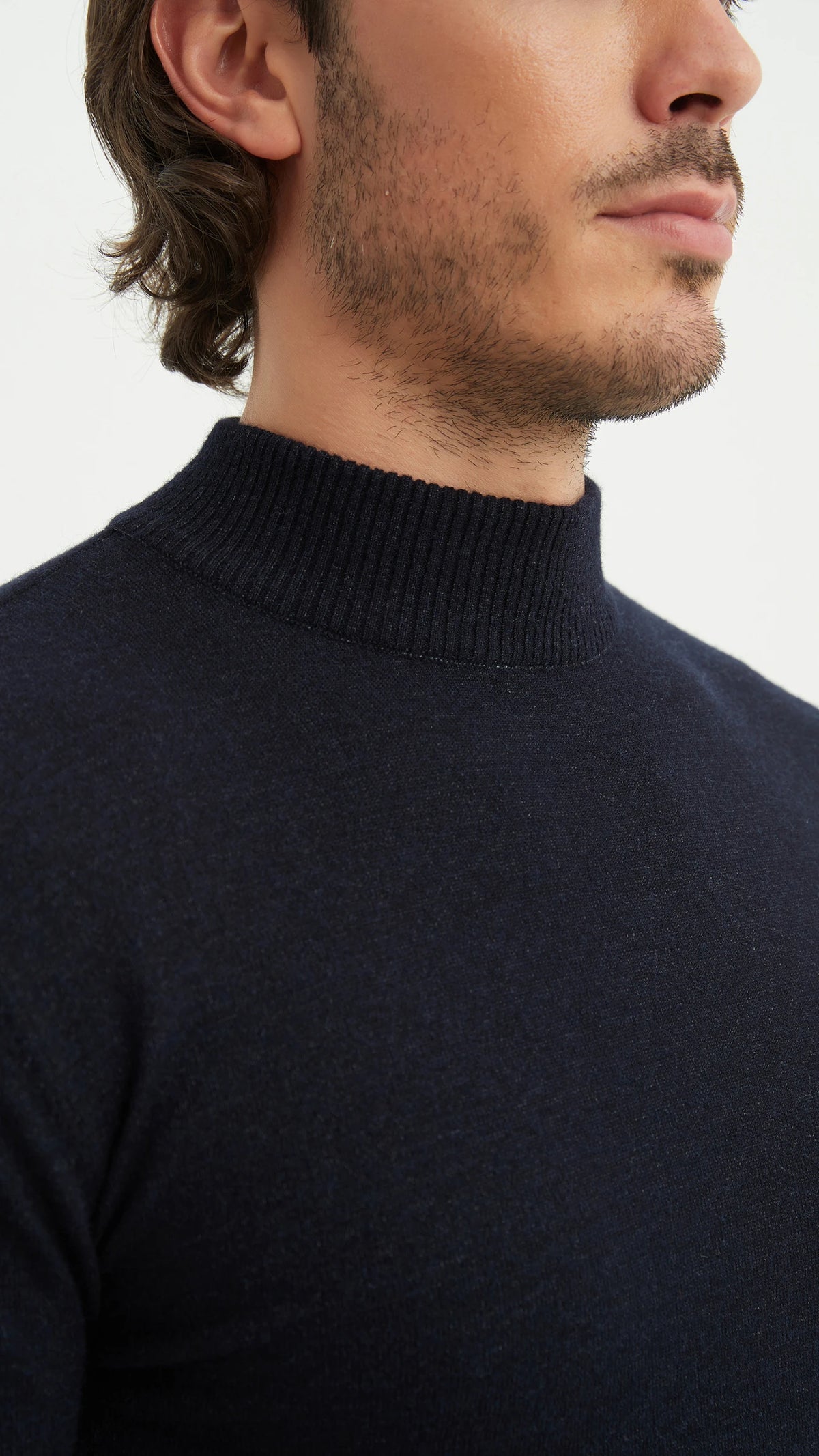 Pullover mit halbem Reißverschluss | Cosenza | Grau
