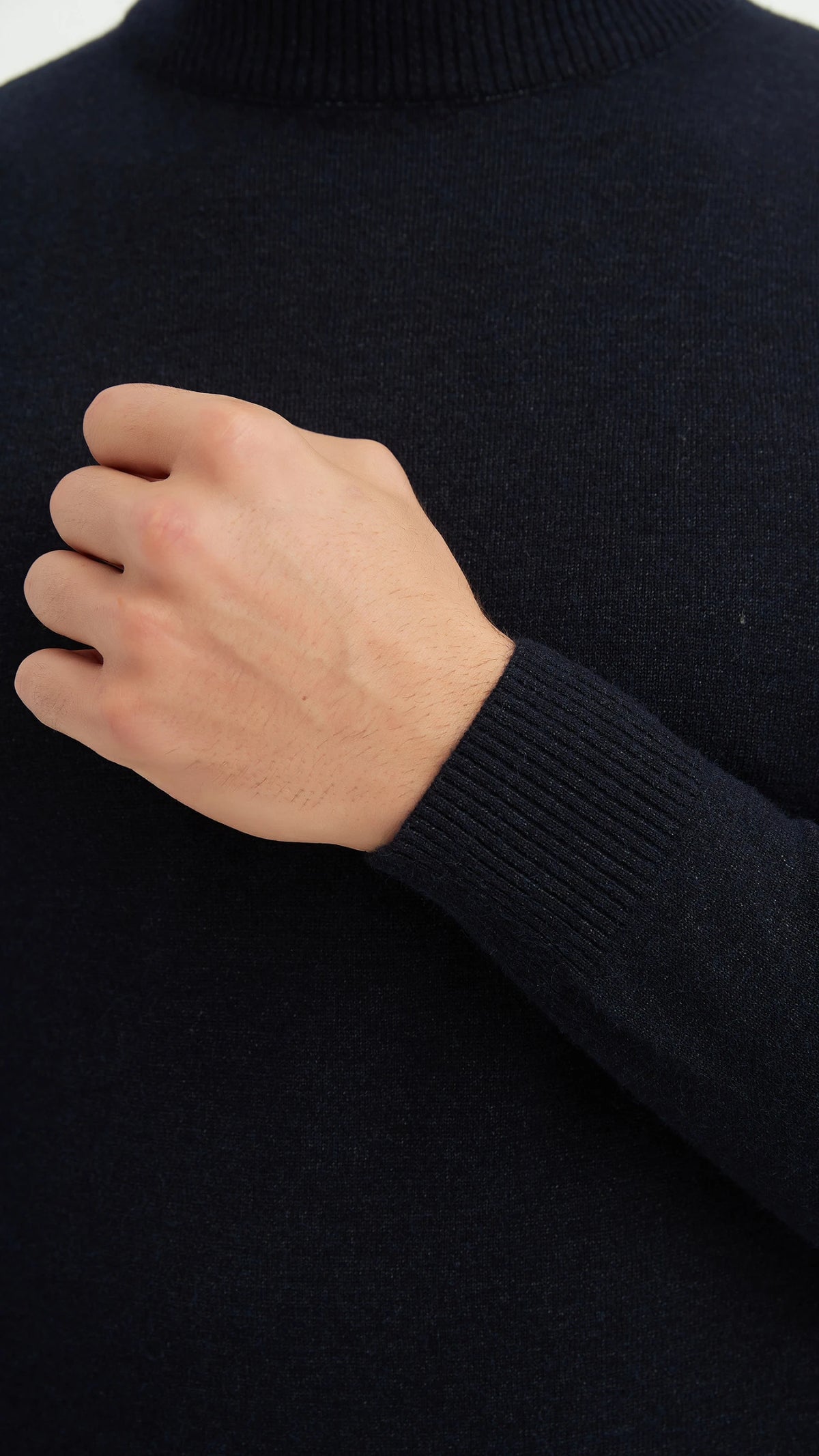 Pullover mit halbem Reißverschluss | Cosenza | Grau