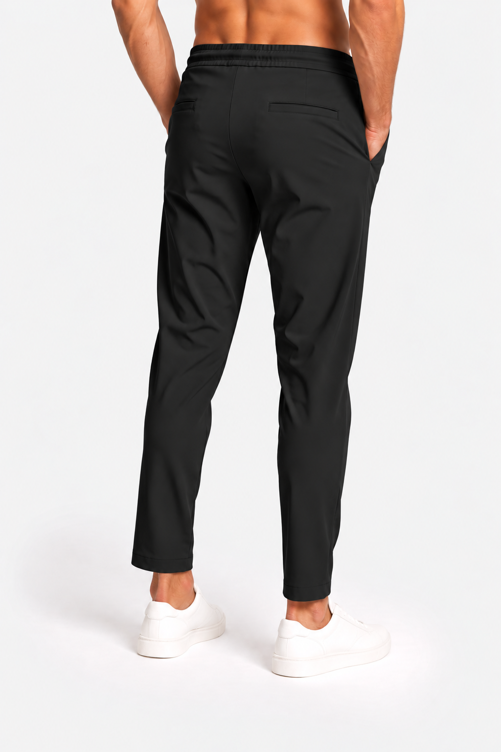 The Gentsy Tech Chino | Zwart