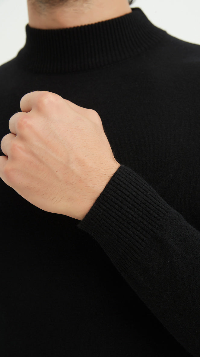 Pullover mit halbem Reißverschluss | Cosenza | Grau